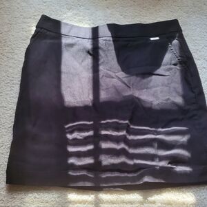 Rafaella Classic Black A-Line Skirt